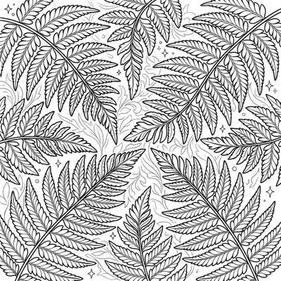 Discover the intricate beauty of the Japanese Painted Fern with this captivating coloring page. Its layered fronds and delicate patterns offer a serene and rewarding artistic experience.