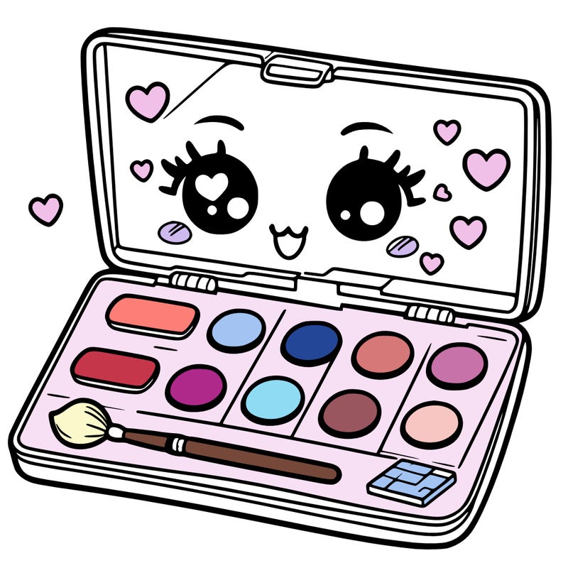 makeup pallet