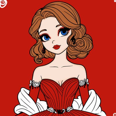 a pretty elegant lady