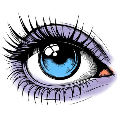 realistic eye