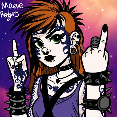 punk rock girl