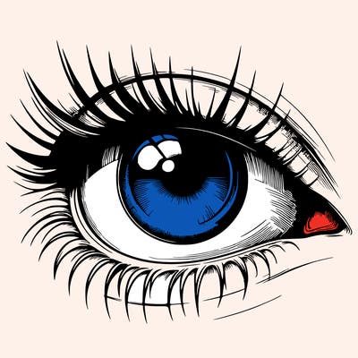 realistic eye