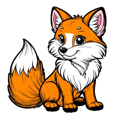 realistic fox