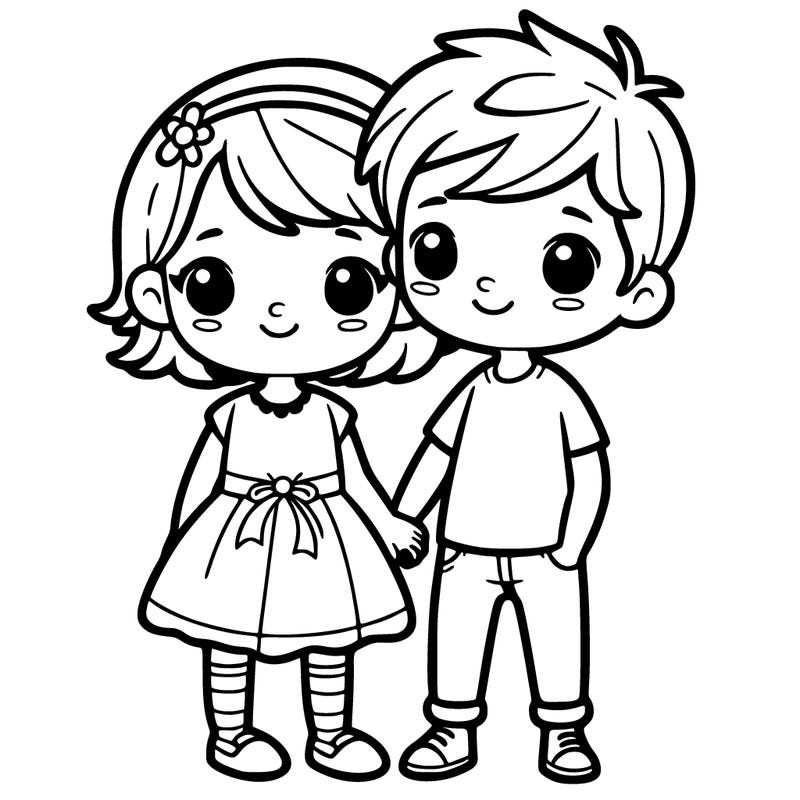 girl and boy together