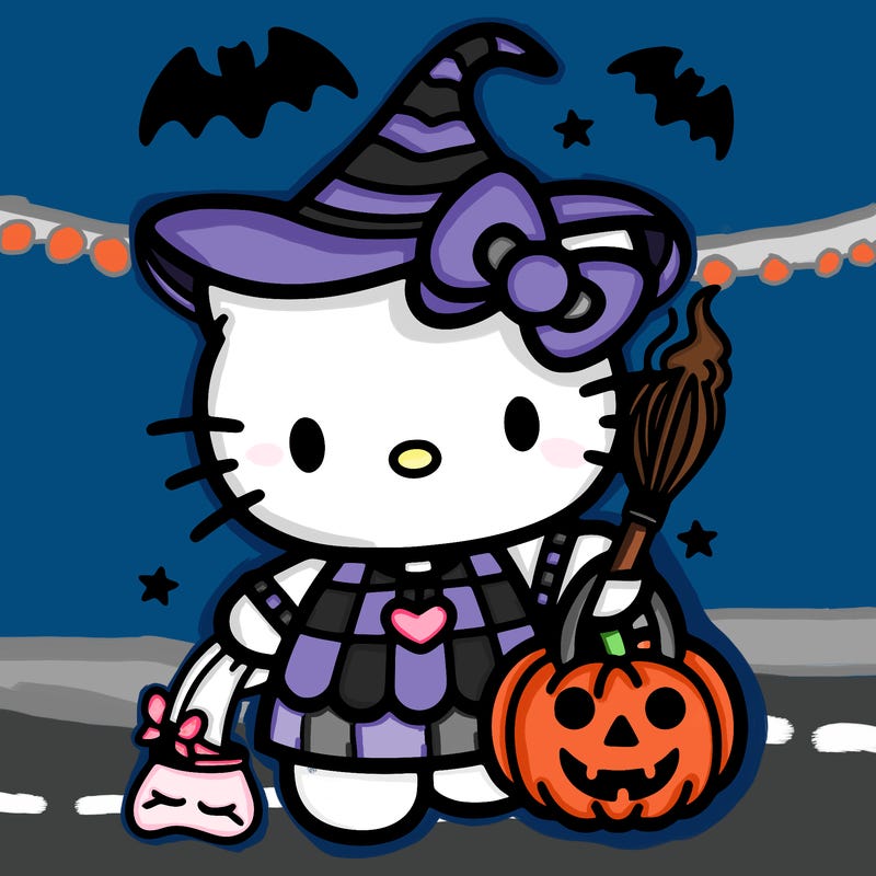 hello kitty halloween