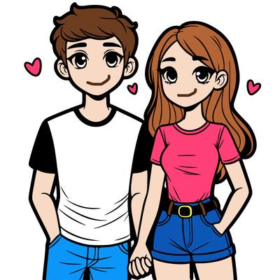 boyfriend and girlfriend