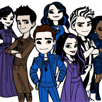 descendants characters