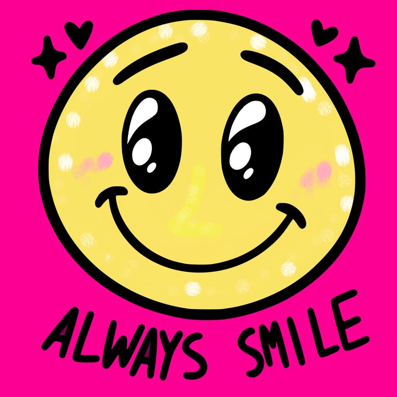 always smile