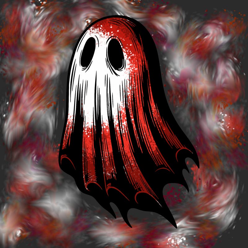 realistic creepy ghost