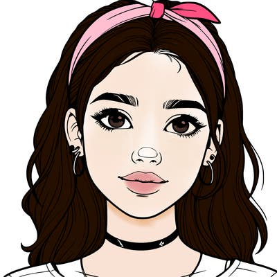 realistic teenage girl