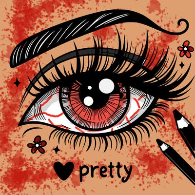 pretty eye