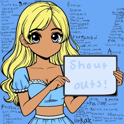 realistic pretty girl holding blank sign