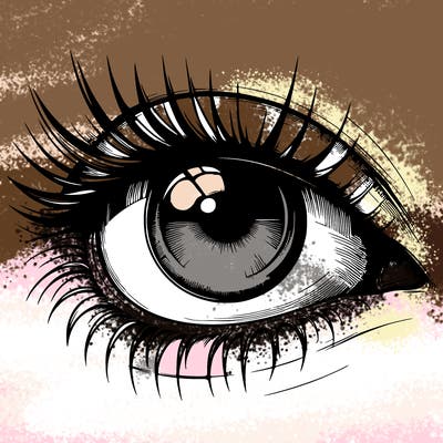 realistic eye
