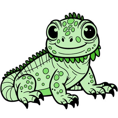 small iguana