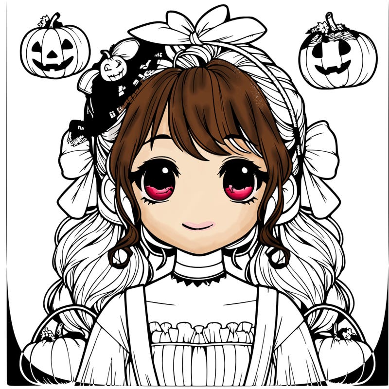 realistic girl halloween