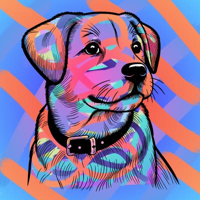 dog realistic