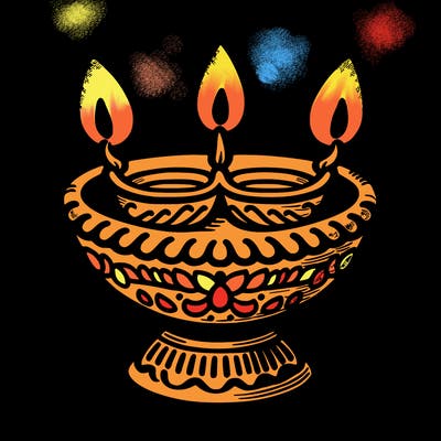 dip lamps for diwali