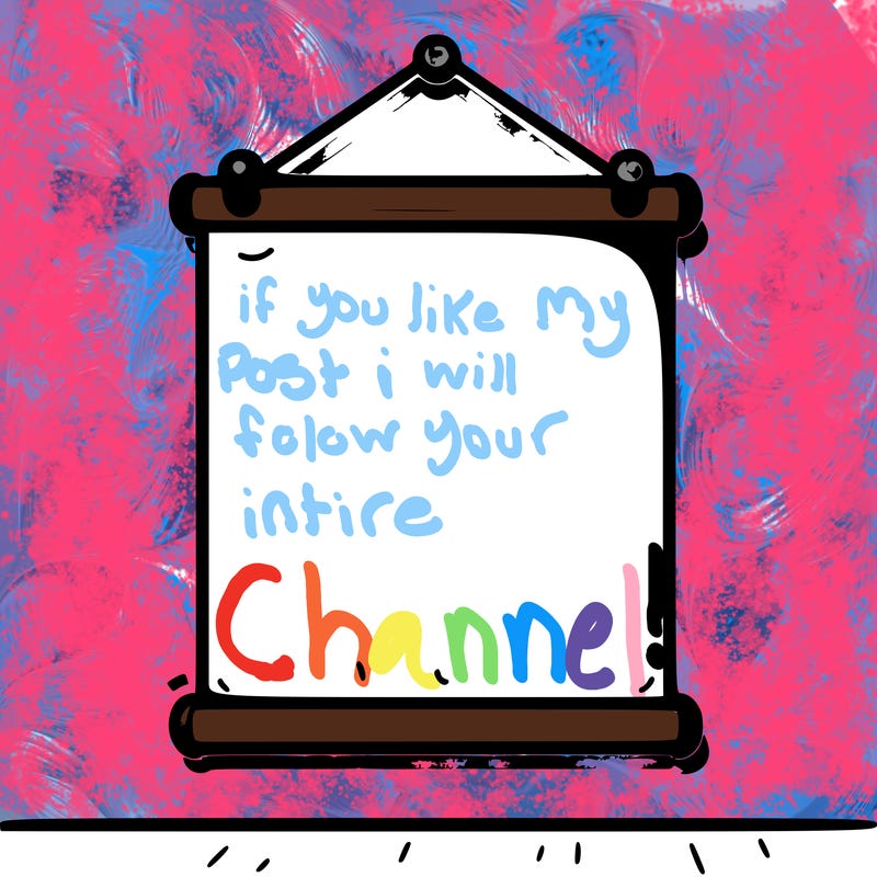 blank poster on a wall