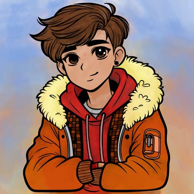 stylish teenager