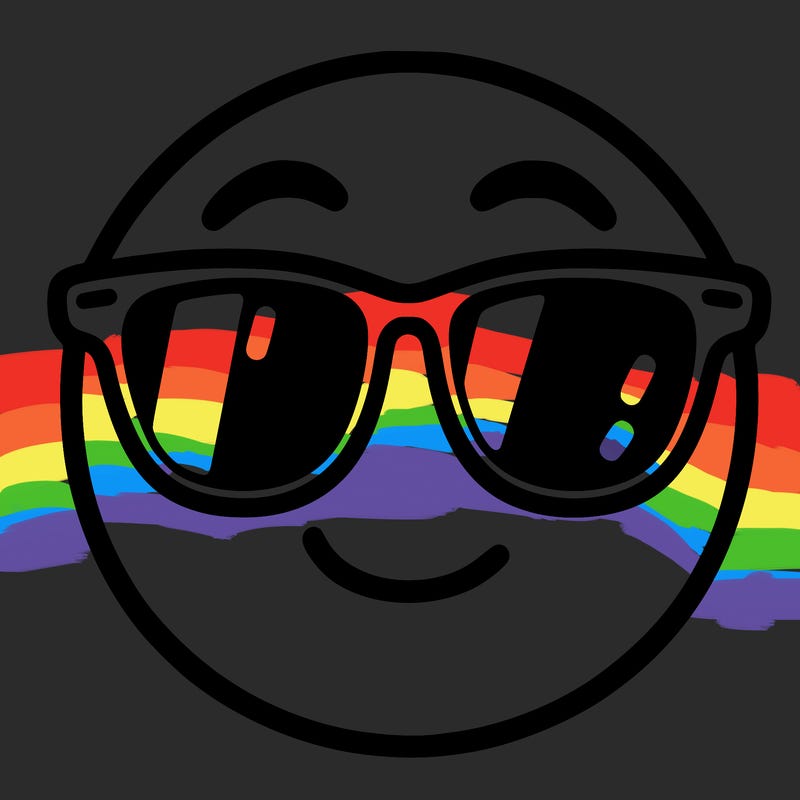 emoji with sunglasses