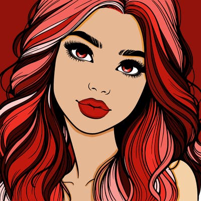 beautiful realistic girl