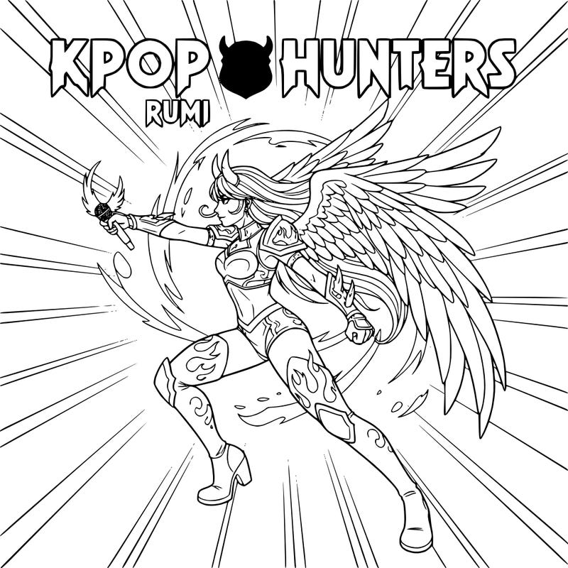 rumi from kpop 👿 hunters