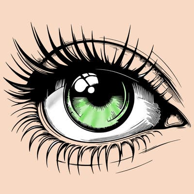 realistic eye