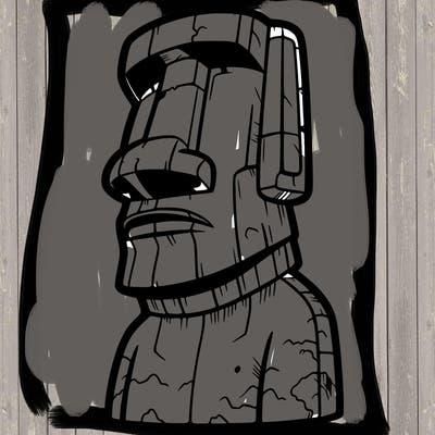 moai statue