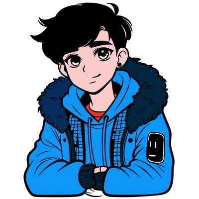 stylish teenager