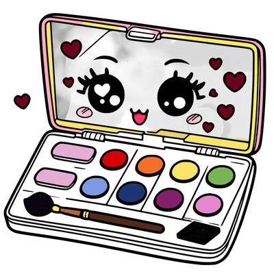 makeup pallet
