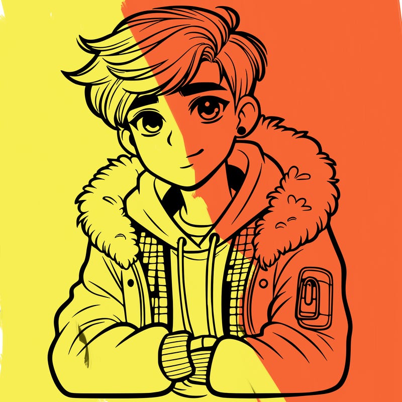 stylish teenager