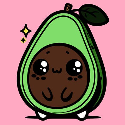 cute avocado