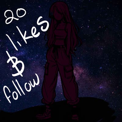 girl in baggy pants crop top and long hair