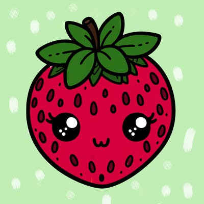 cute strawberry