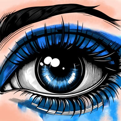 realistic eye