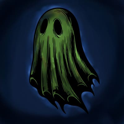 realistic creepy ghost