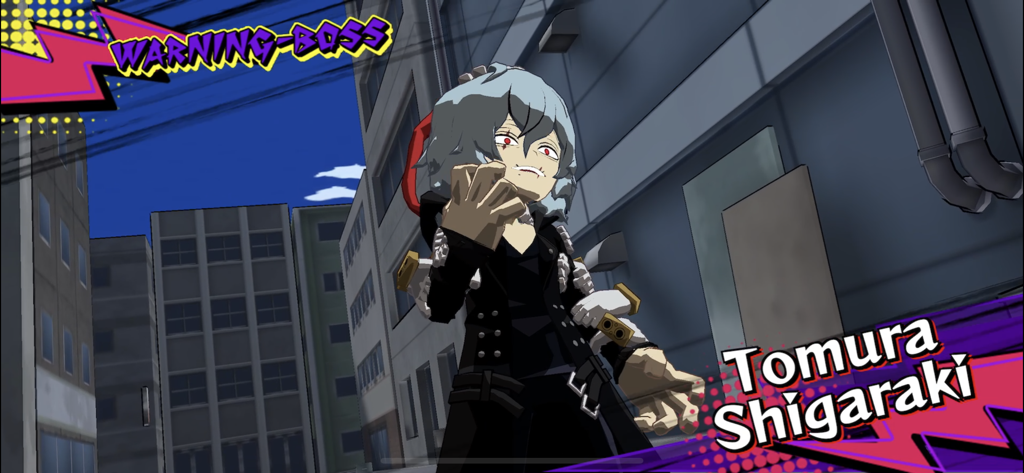 MY HERO ULTRA IMPACT - Personaje jefe Tomura Shigaraki en el juego móvil My Hero Ultra Impact