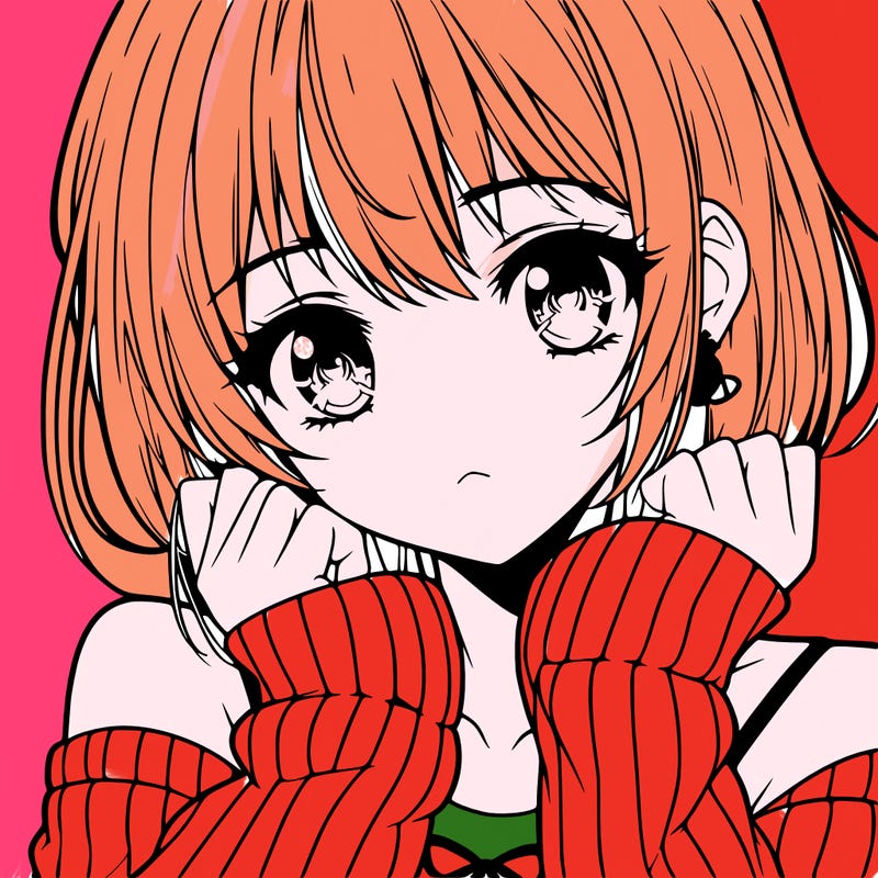 beautiful anime girl