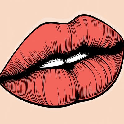 realistic lips