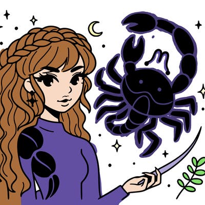 scorpio zodiac girl