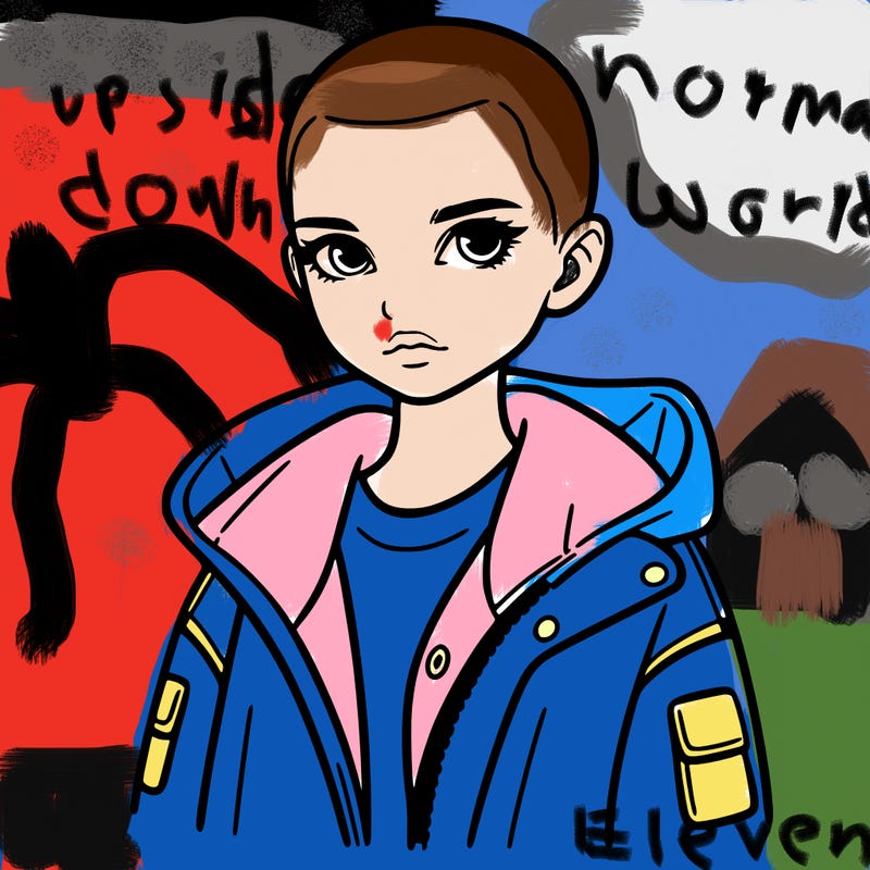 11 from stranger things.