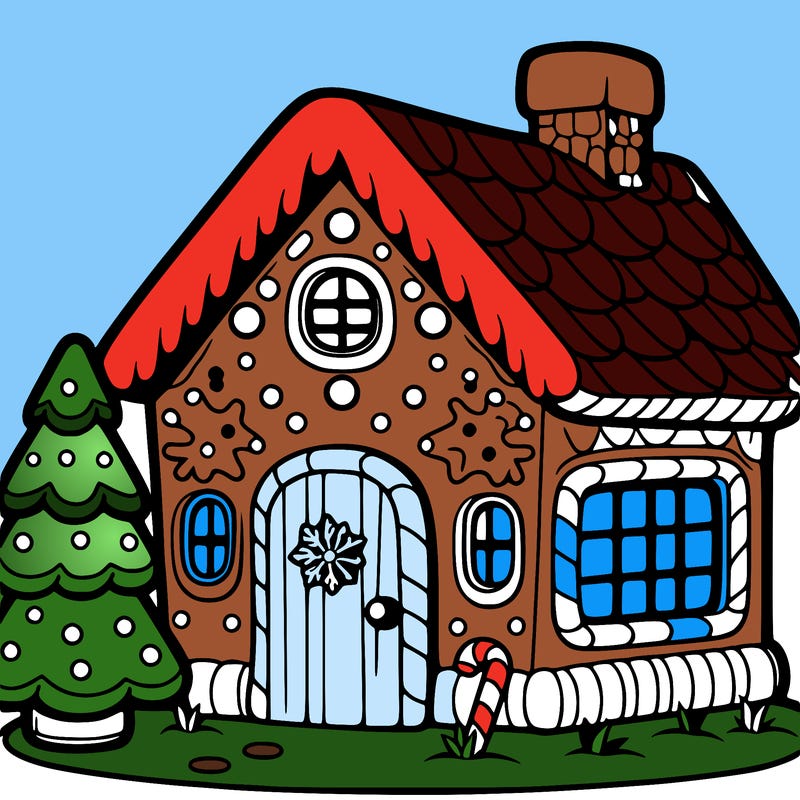 gingerbread house