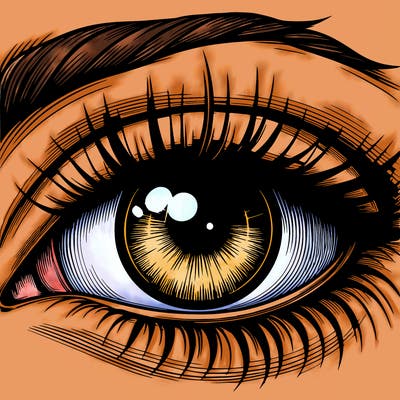 realistic eye