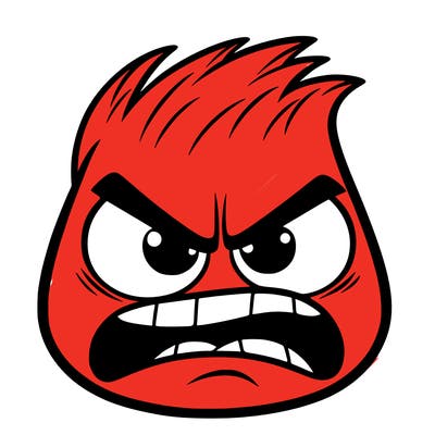 anger from inside out anger's face