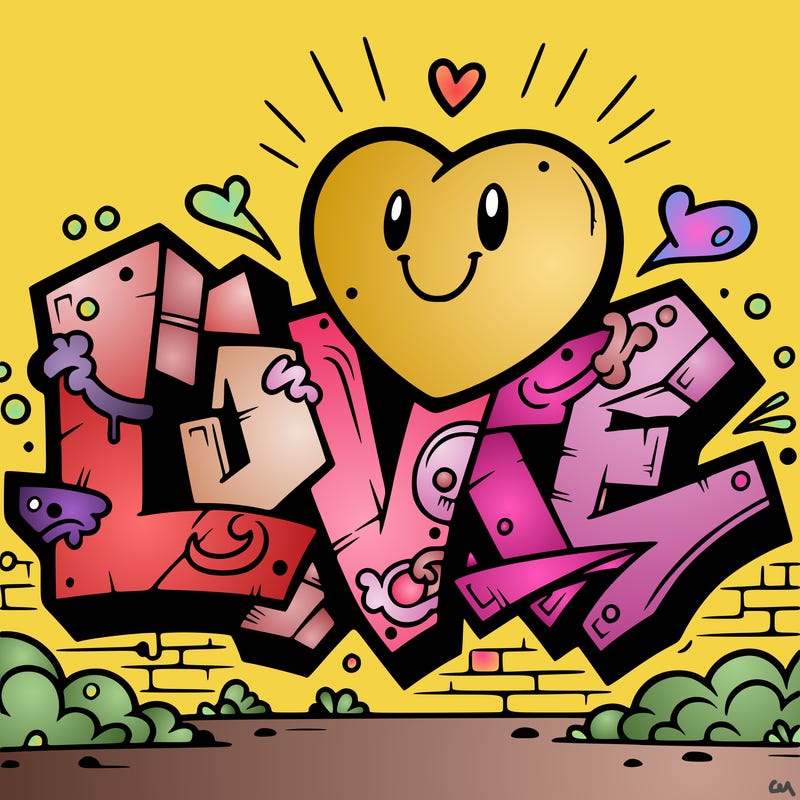 love in graffiti
