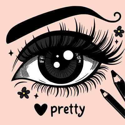 pretty eye