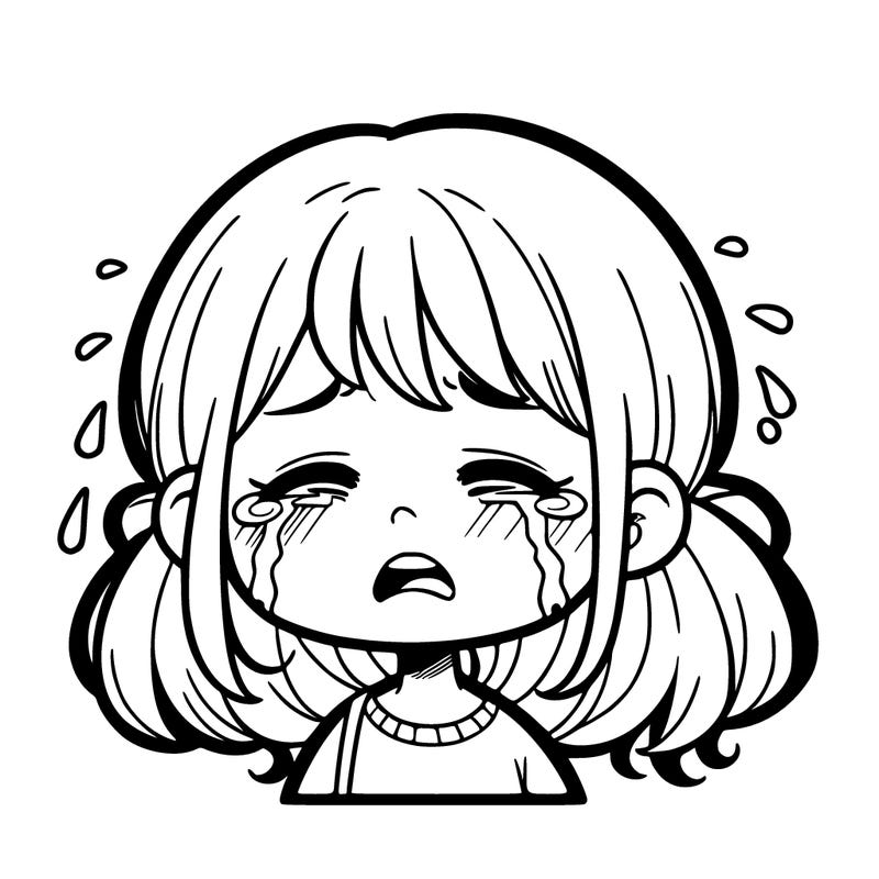 girl crying