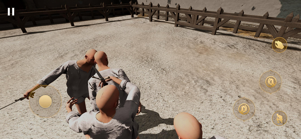 Simulación de combate medieval basada en física en una arena