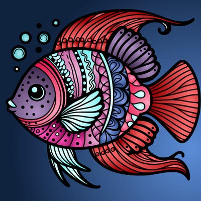 beautiful ocean fish