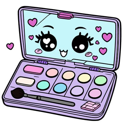 makeup pallet